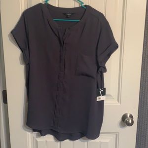VeraWang Grey Blouse- NWT